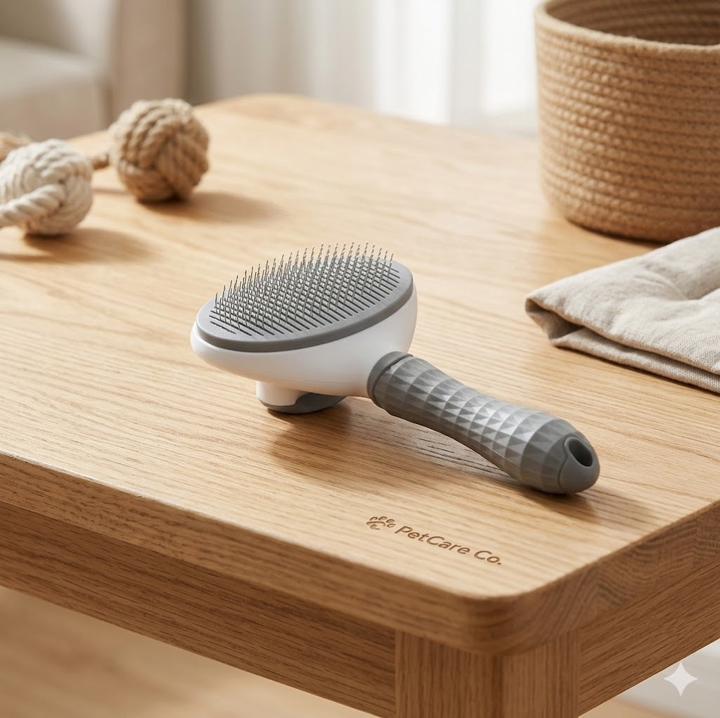 PetJoy Self-Cleaning Pet Brush