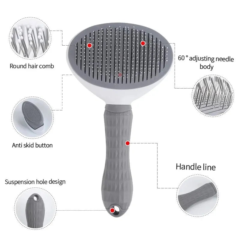 PetJoy Self-Cleaning Pet Brush
